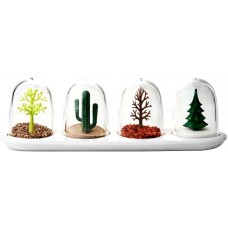 Mevsimlik baharatlık akrilik plastikten kırılmaz 4 lü Mevsimlik baharatlık akrilik plastikten kırılmaz 4 lü